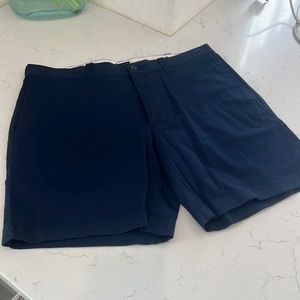 Mens j crew navy blue shorts